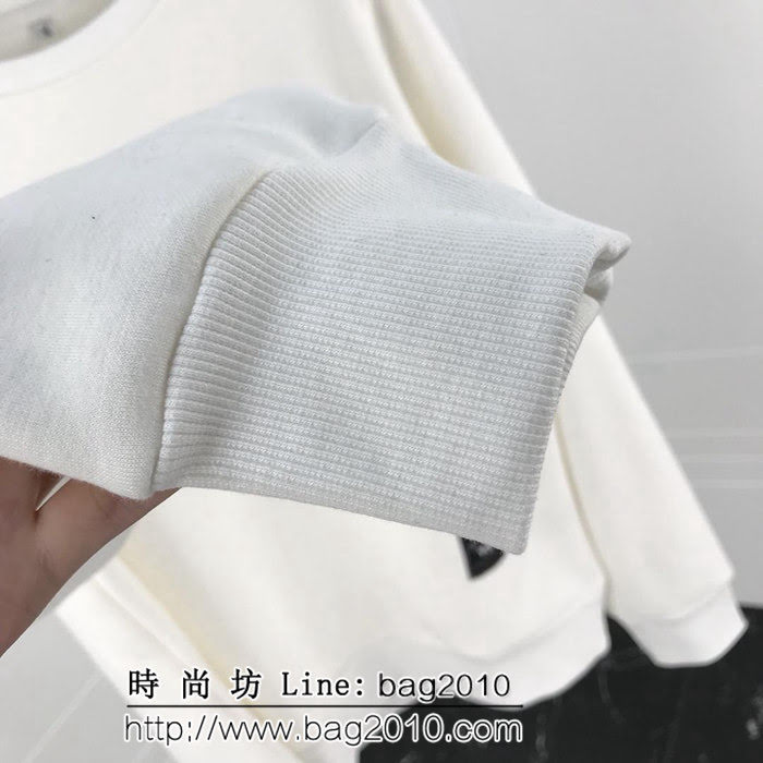 Y-3山本耀司 18ss秋冬新款 前後logo壓膠印花 簡約百搭款 純棉加絨衛衣 男女同款 ydi1815